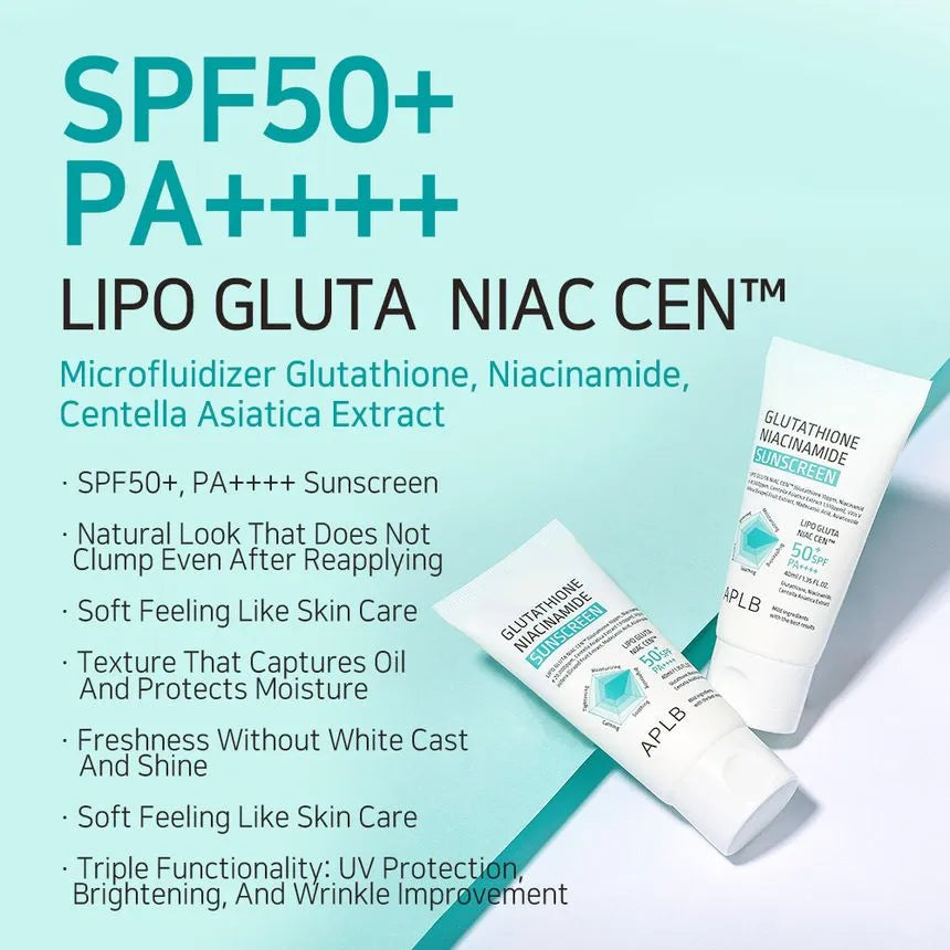 APLB Glutathione Niacinamide Sunscreen 40ml