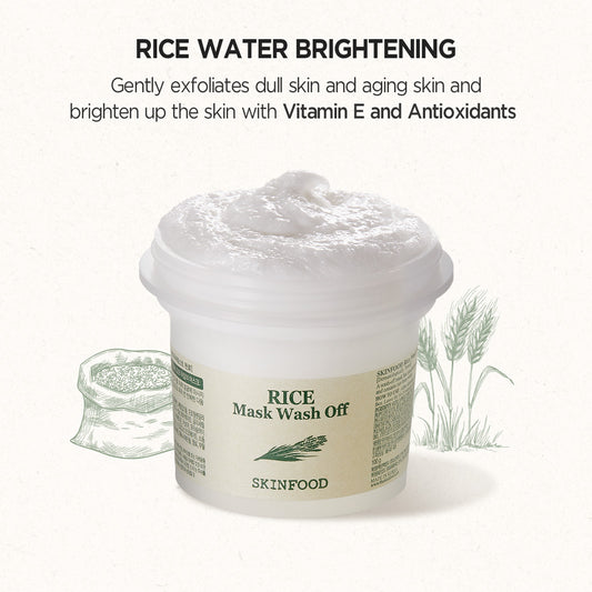 SKINFOOD Rice Wash Off Mask 100g