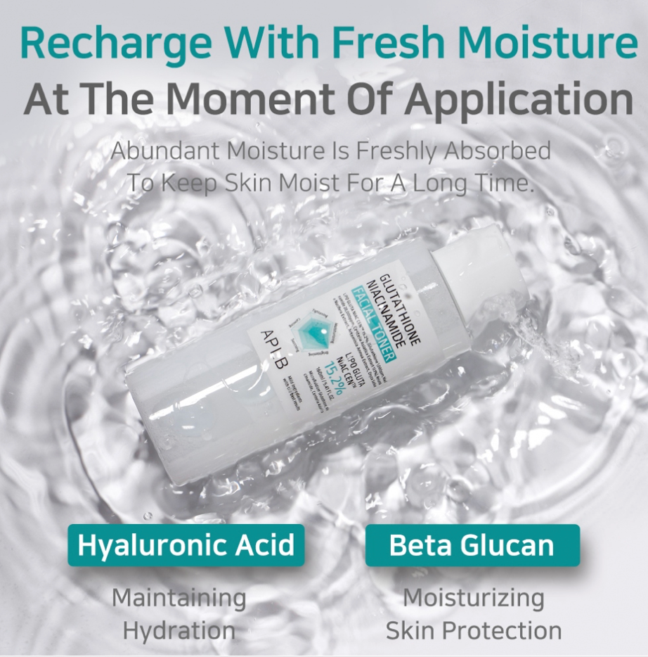APLB Glutathione Niacinamide Facial Toner 160ml