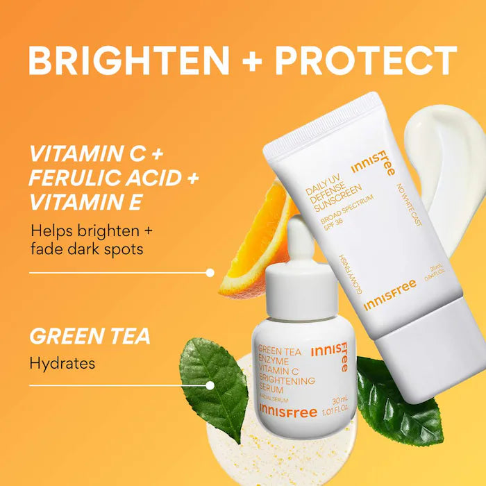innisfree Brighten + Protect Set