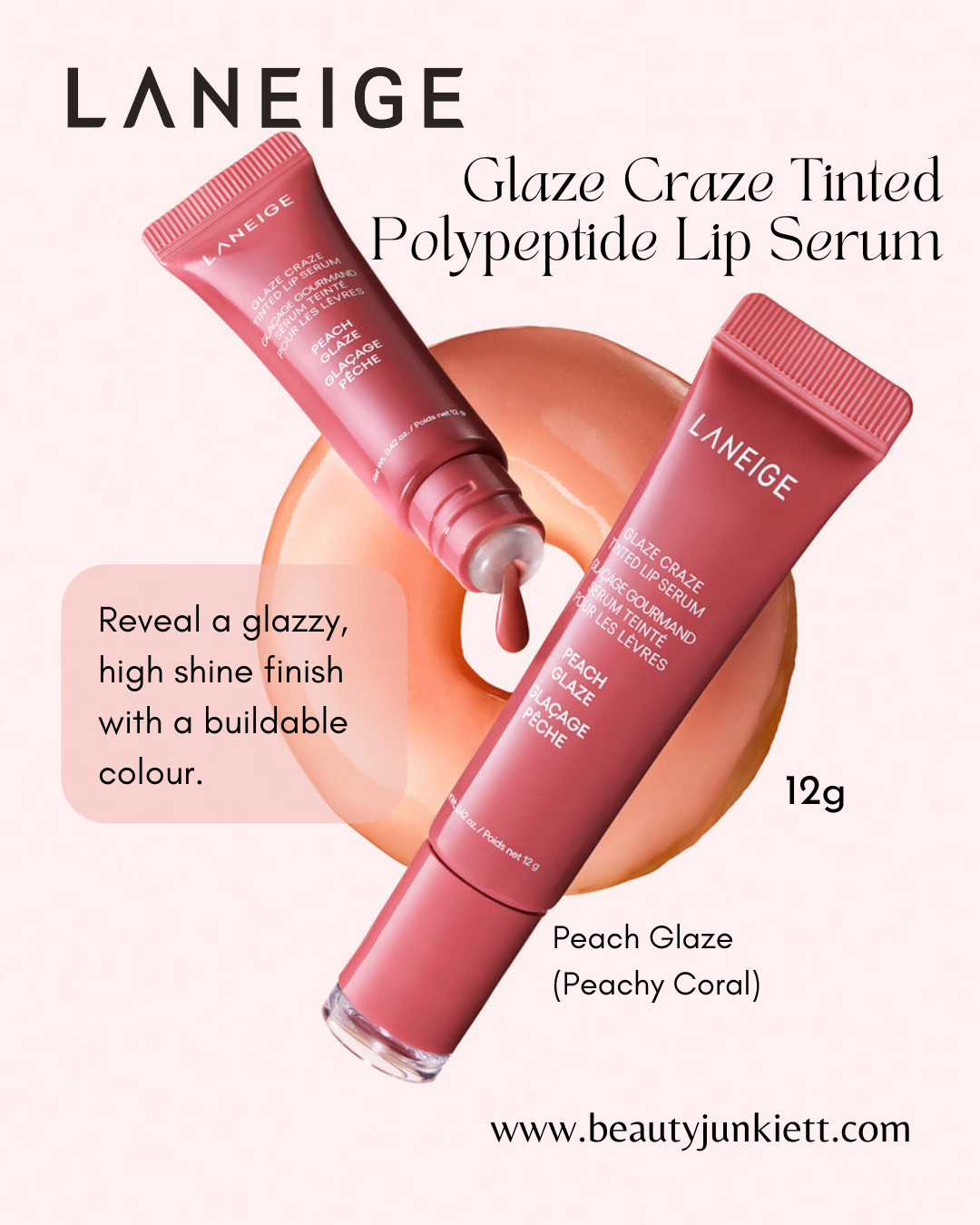 Laneige Glaze Craze Tinted Polypeptide Lip Serum