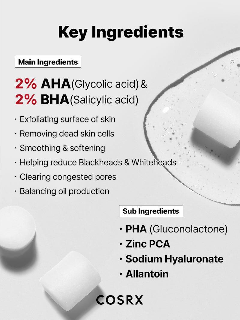 Cosrx The AHA 2 BHA 2 Blemish Treatment Serum