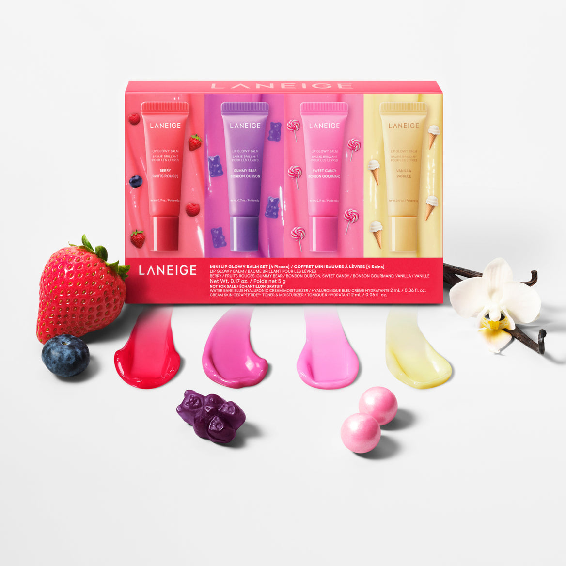 Laneige Mini Lip Glowy Balm Set