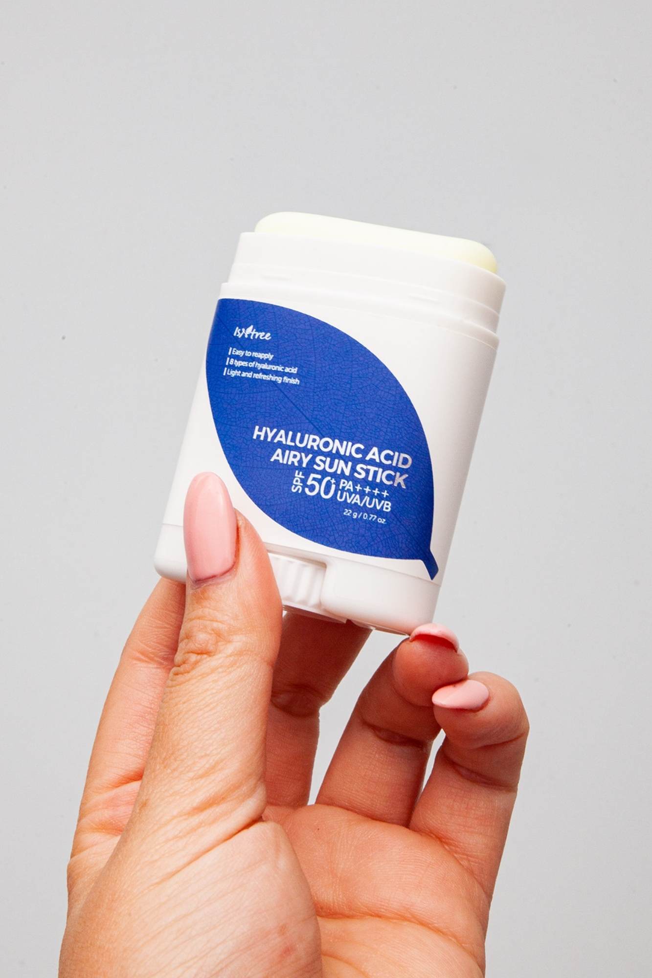 IsNtree Hyaluronic Acid Airy Sun Stick SPF 50+ PA++++ 0.77 Oz