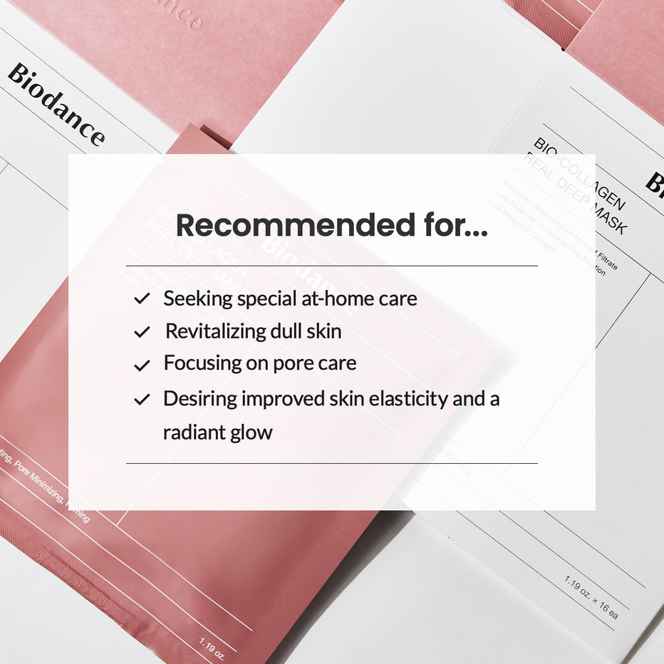 Biodance Bio Collagen Real Deep Mask for Pore Minimizing & Firming Care