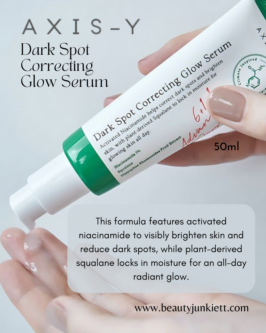 Axis-Y Dark Spot Correcting Glow Serum 50ml