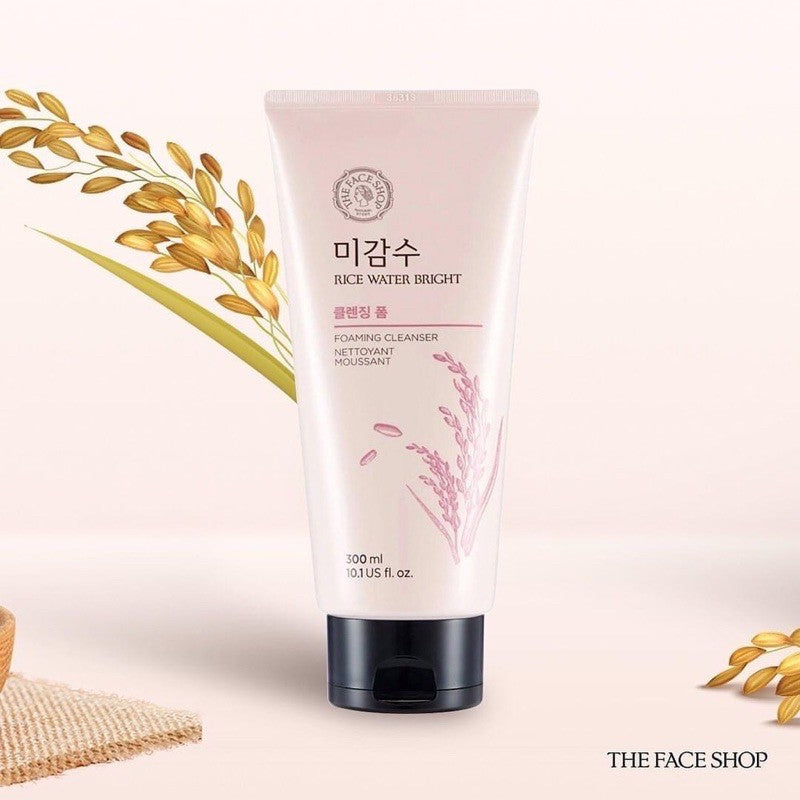 The Face Shop Rice Water Bright Facial Foaming Cleanser