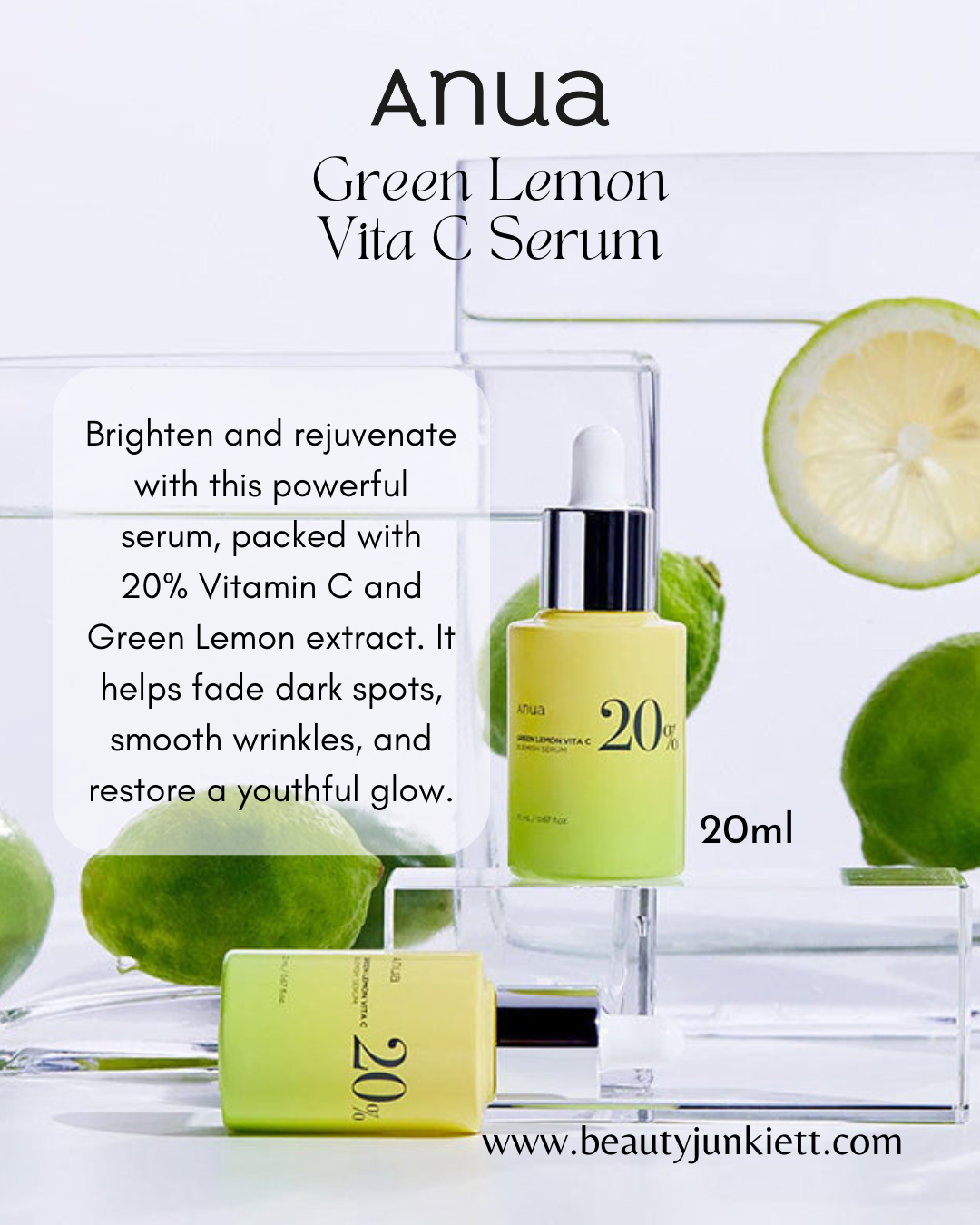 Anua Green Lemon Vita C Serum 20ml
