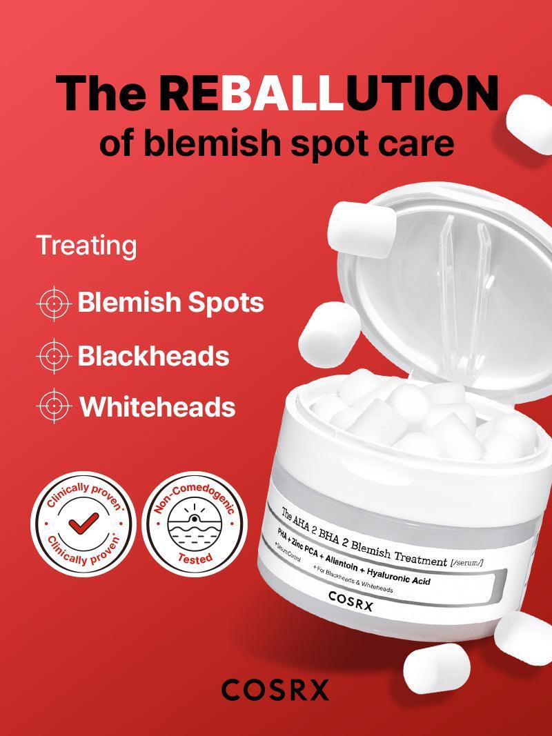 Cosrx The AHA 2 BHA 2 Blemish Treatment Serum