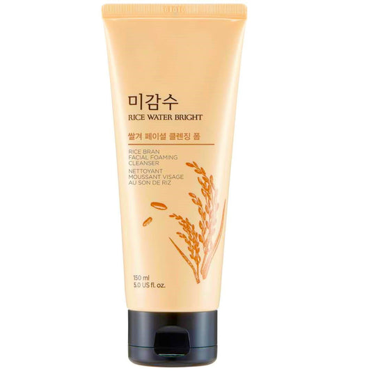 The Face Shop Rice Water Bright Rice Bran Gentle Scrub Foam 150ml