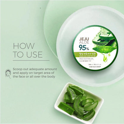 The Face Shop Jeju Aloe Fresh Soothing Gel 300ml