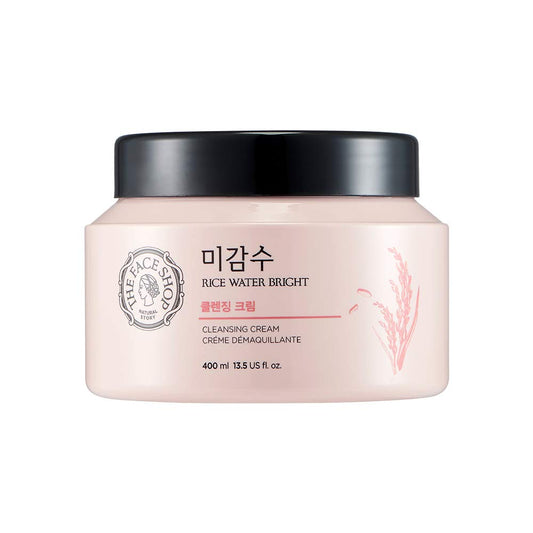 THE FACE SHOP RICE WATER BRIGHT CLEANSING CREAM 400ML
