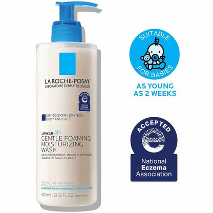 La Roche-Posay Lipikar AR Gentle Foaming Moisturizing Wash 400ml