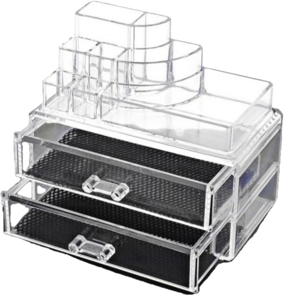 Acrylic Cosmetic Organiser w/Drawer