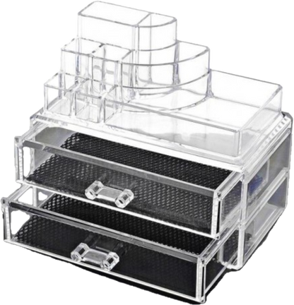 Acrylic Cosmetic Organiser w/Drawer