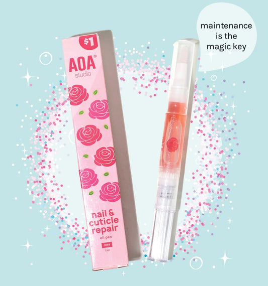 Aoa Cuticle Revitalizing Pen - Peach