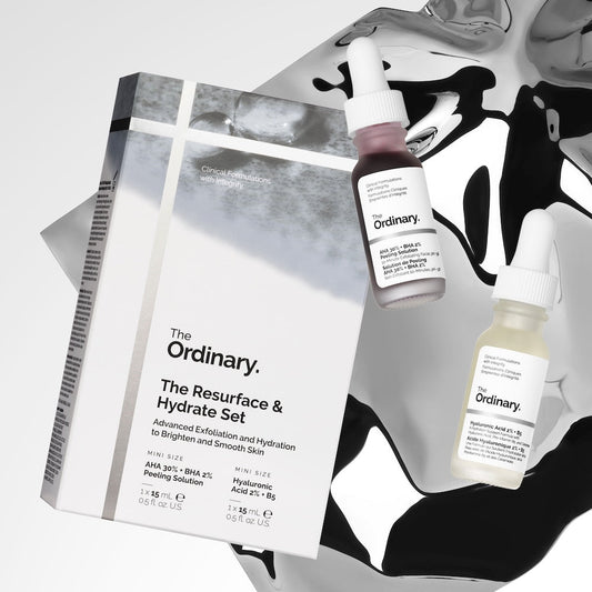 The Ordinary The Resurface + Hydrate Set with Hyaluronic Acid+ AHA