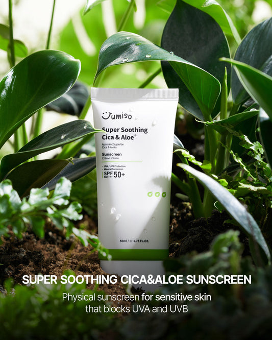 JUMISO SUPER SOOTHING CICA & ALOE SUNSCREEN 50ML