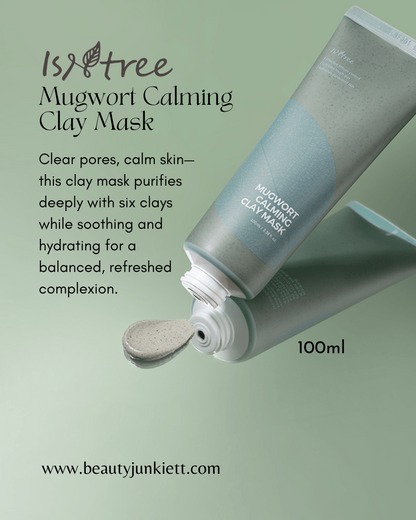 IsNtree Mugwort Calming Clay Mask 100ml