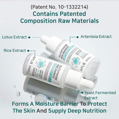 APLB Glutathione Niacinamide Ampoule Serum 30ml