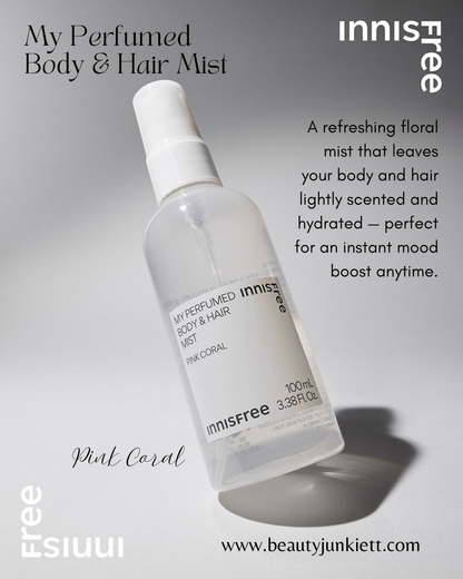 INNISFREE My Perfumed Body & Hair Mist (Pink Coral) 100ml