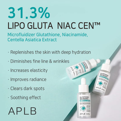 APLB Glutathione Niacinamide Ampoule Serum 30ml