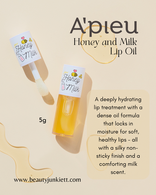 A'pieu Honey & Milk Lip Oil 5g