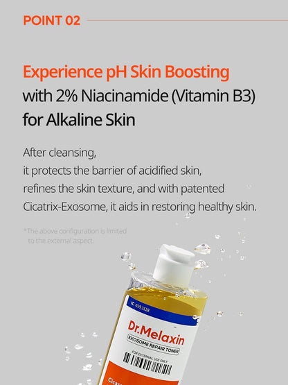 Dr. Melaxin Exosome Repair Toner 300ml