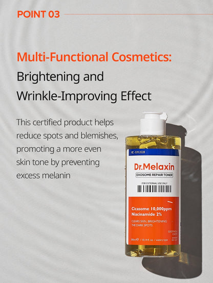 Dr. Melaxin Exosome Repair Toner 300ml