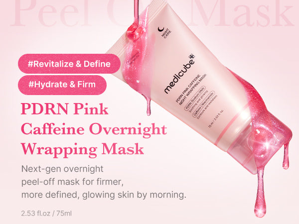 Medicube PDRN Pink Caffeine Night Wrapping Mask 75ml