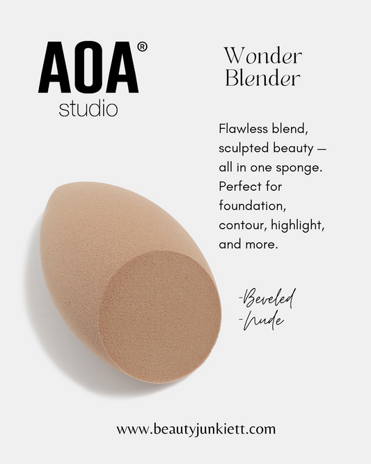 Aoa Wonder Blender Beauty Sponge - Beveled Nude