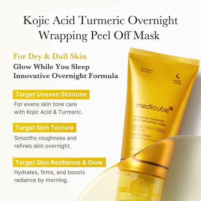 Medicube Kojic Acid Tumeric Night Wrapping Mask 75ml