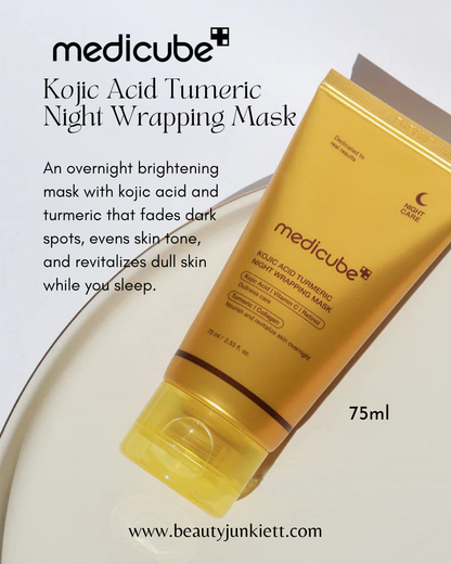 Medicube Kojic Acid Tumeric Night Wrapping Mask 75ml