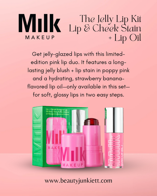 Milk Makeup The Jelly Lip Kit - Lip + Cheek Stain & Lip Oil Duo