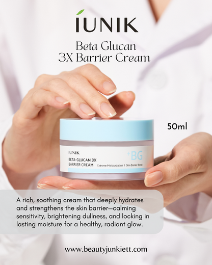 iUNIK Beta Glucan 3X Barrier Cream 50ml