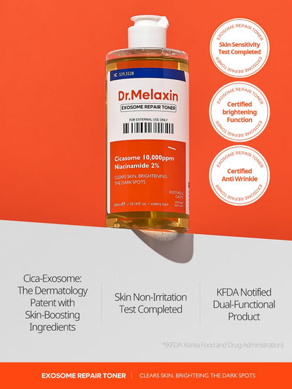 Dr. Melaxin Exosome Repair Toner 300ml