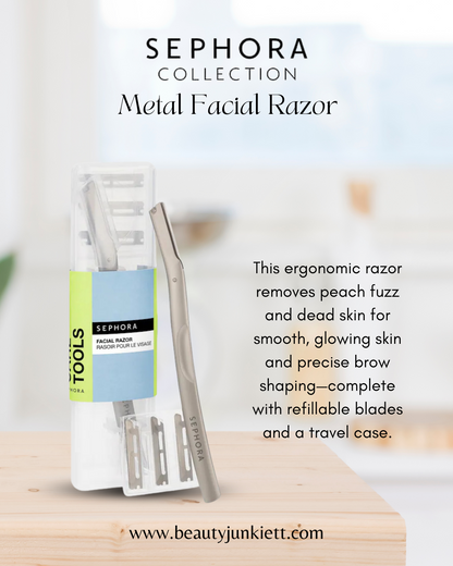 Sephora Collection Metal Facial Razor