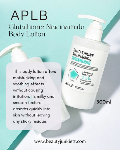APLB Glutathione Niacinamide Body Lotion 300ml