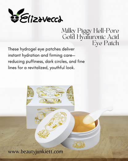 Elizavecca Milky Piggy Hell-Pore Gold Hyaluronic Acid Eye Patch 60EA