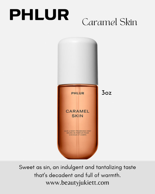 Phlur Caramel Skin Body and Hair Fragrance Mist 3oz