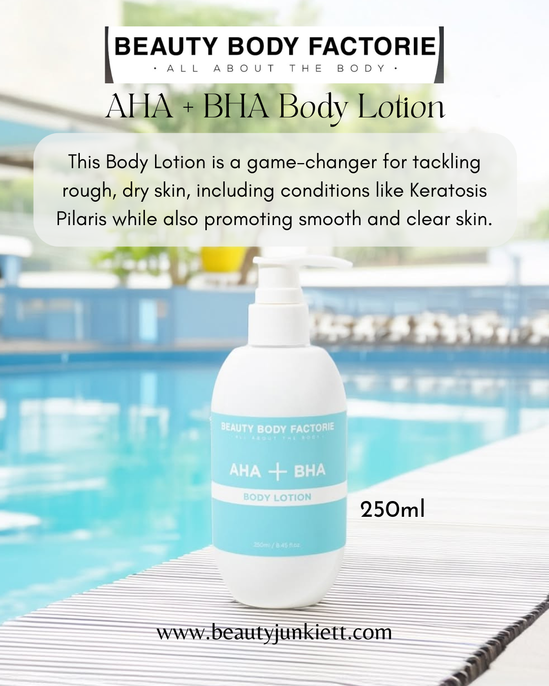 Beauty Body Factorie - AHA + BHA Body Lotion 250ml