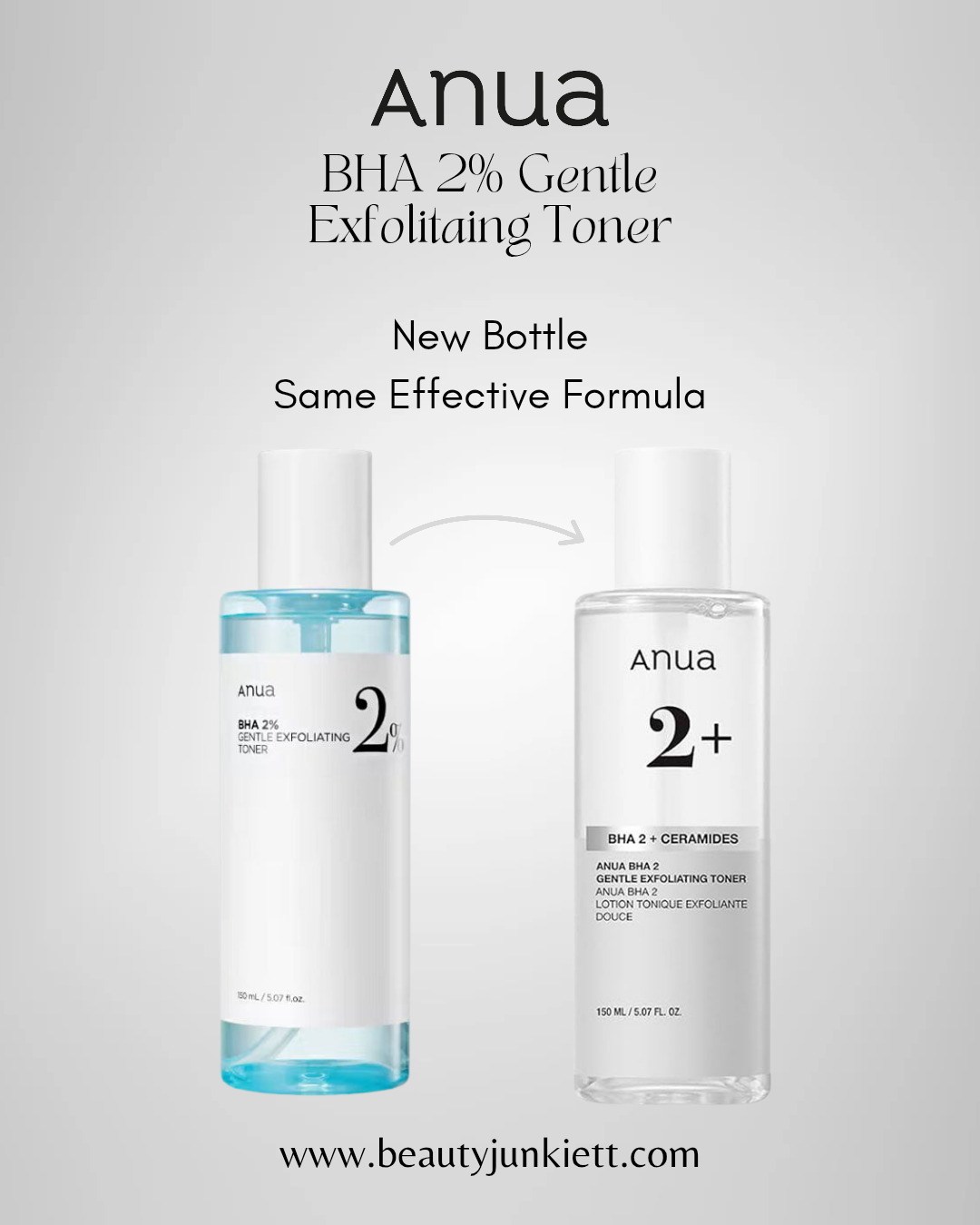 Anua BHA 2% Gentle Exfoliating Toner 150ml