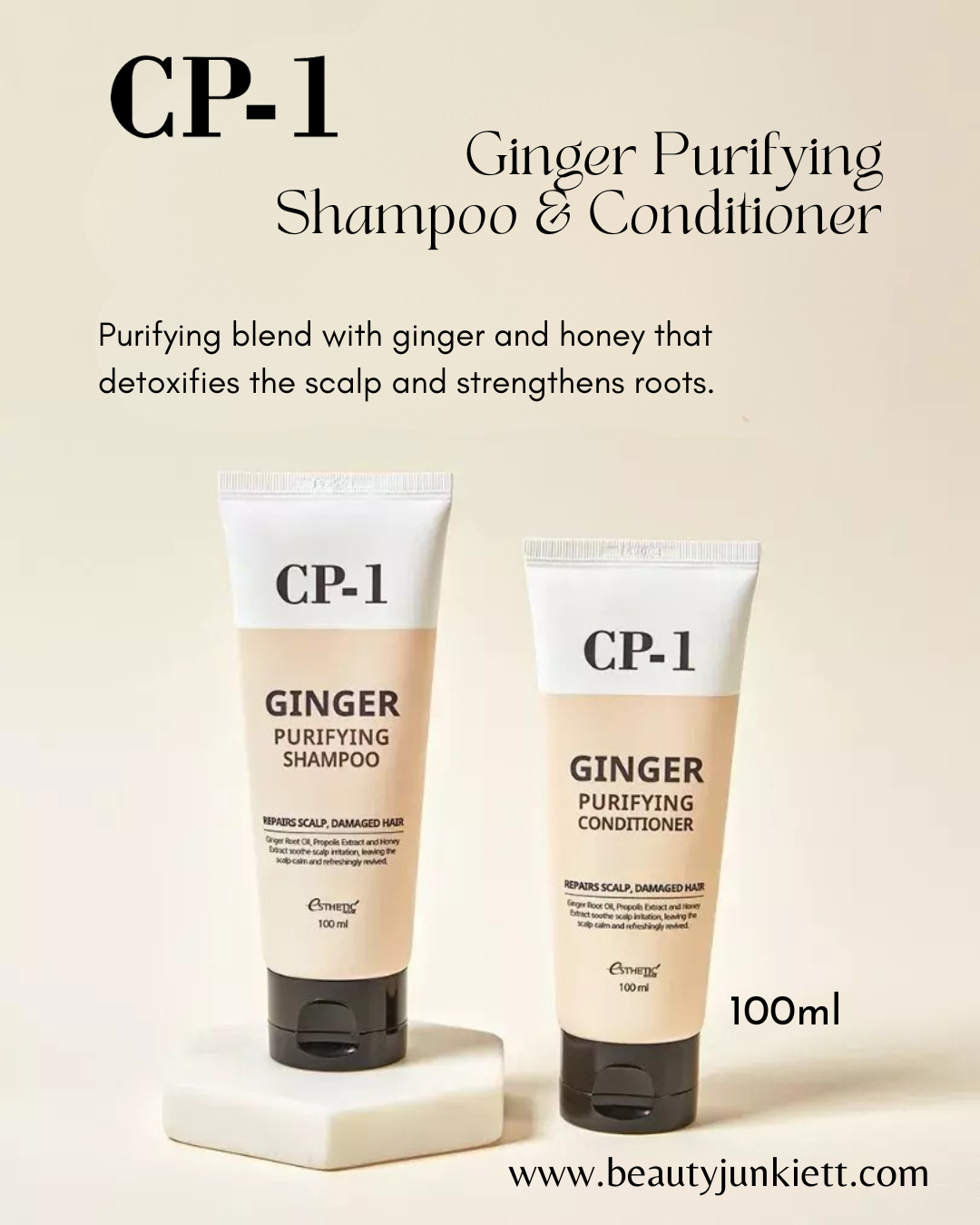 CP-1 Ginger Purifying Shampoo and Conditioner 100ml