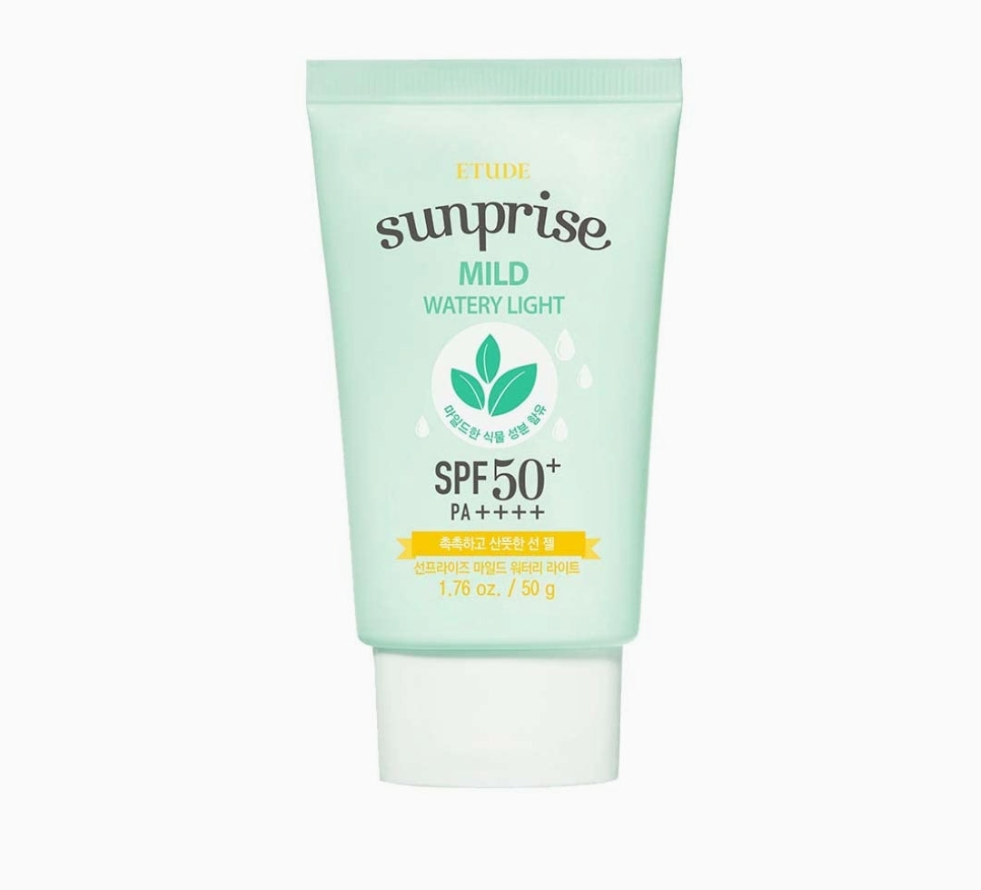 Etude Sunprise Mild Watery Light SPF 50+/ PA+++ 1.7oz