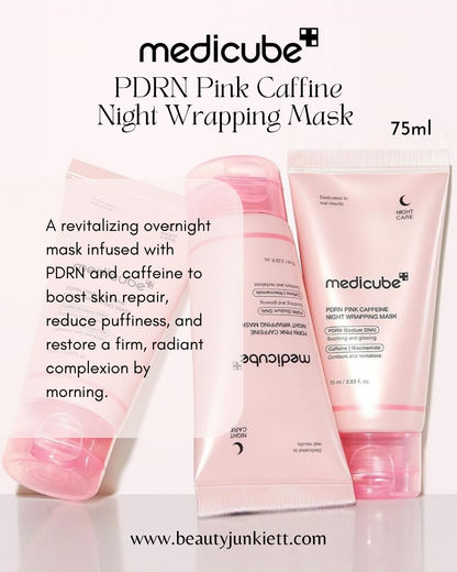 Medicube PDRN Pink Caffeine Night Wrapping Mask 75ml