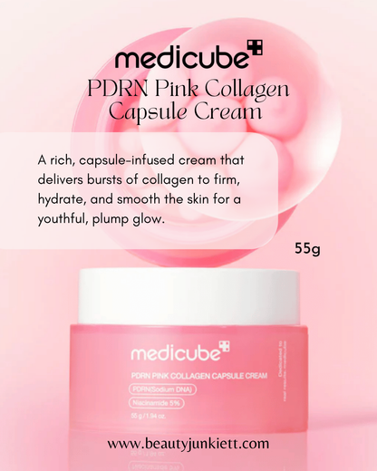 Medicube PDRN Pink Collagen Capsule Cream 55g