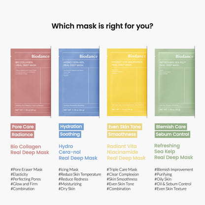 Biodance Real Deep Masks