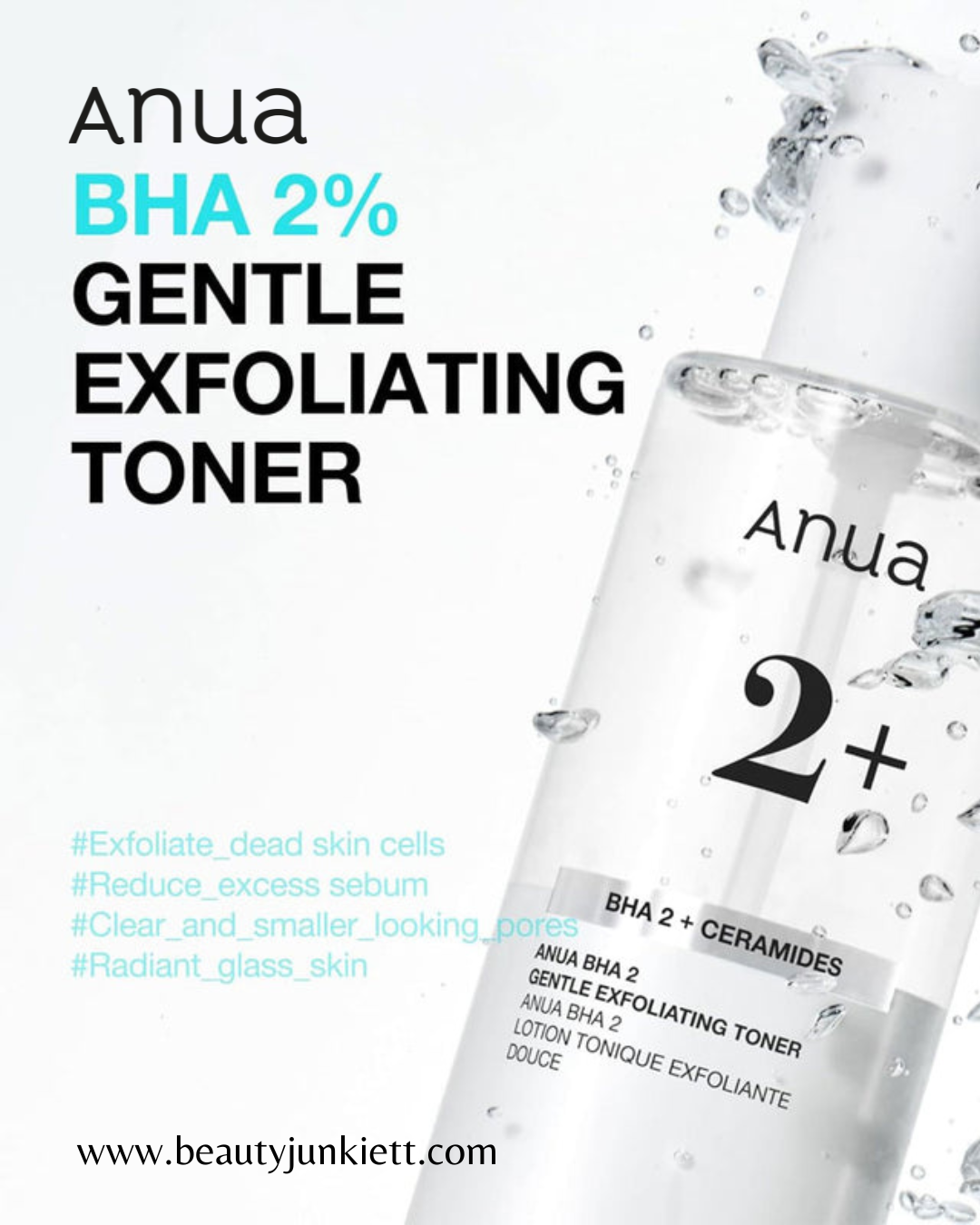 Anua BHA 2% Gentle Exfoliating Toner 150ml