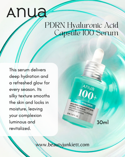 Anua PDRN Hyaluronic Acid Capsule 100 Serum 30ml
