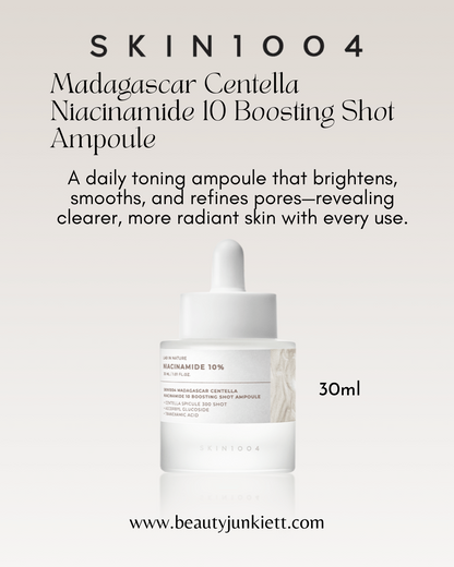 Skin1004 Madagascar Centella Niacinamide 10 Boosting Shot Ampoule 30ml